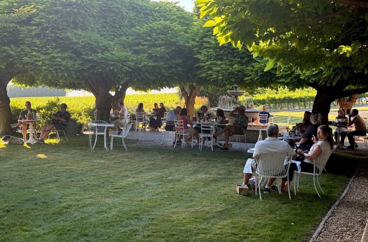 Picnic crowd with trees sml copy