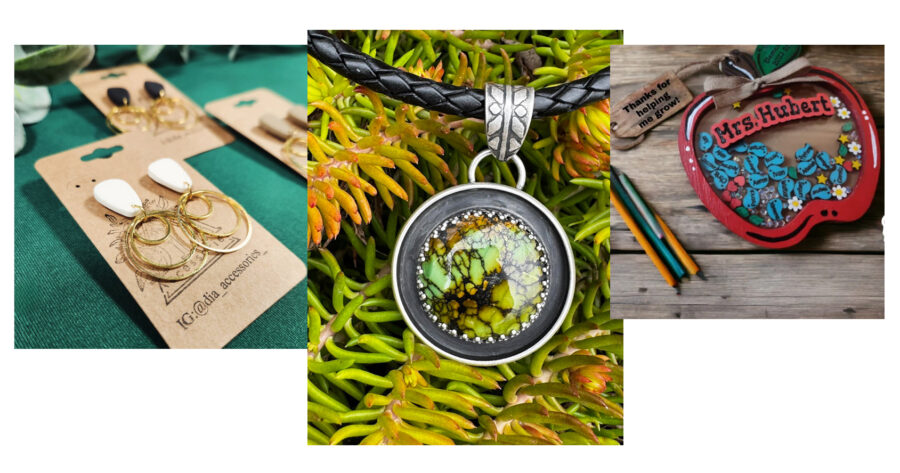 Holiday market vendors