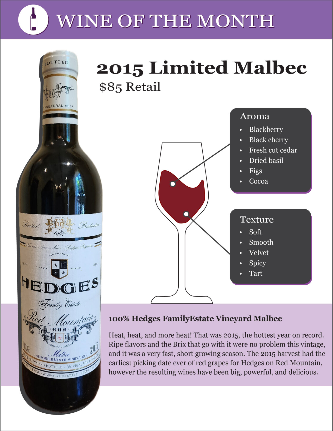 July Web Wine of the Month