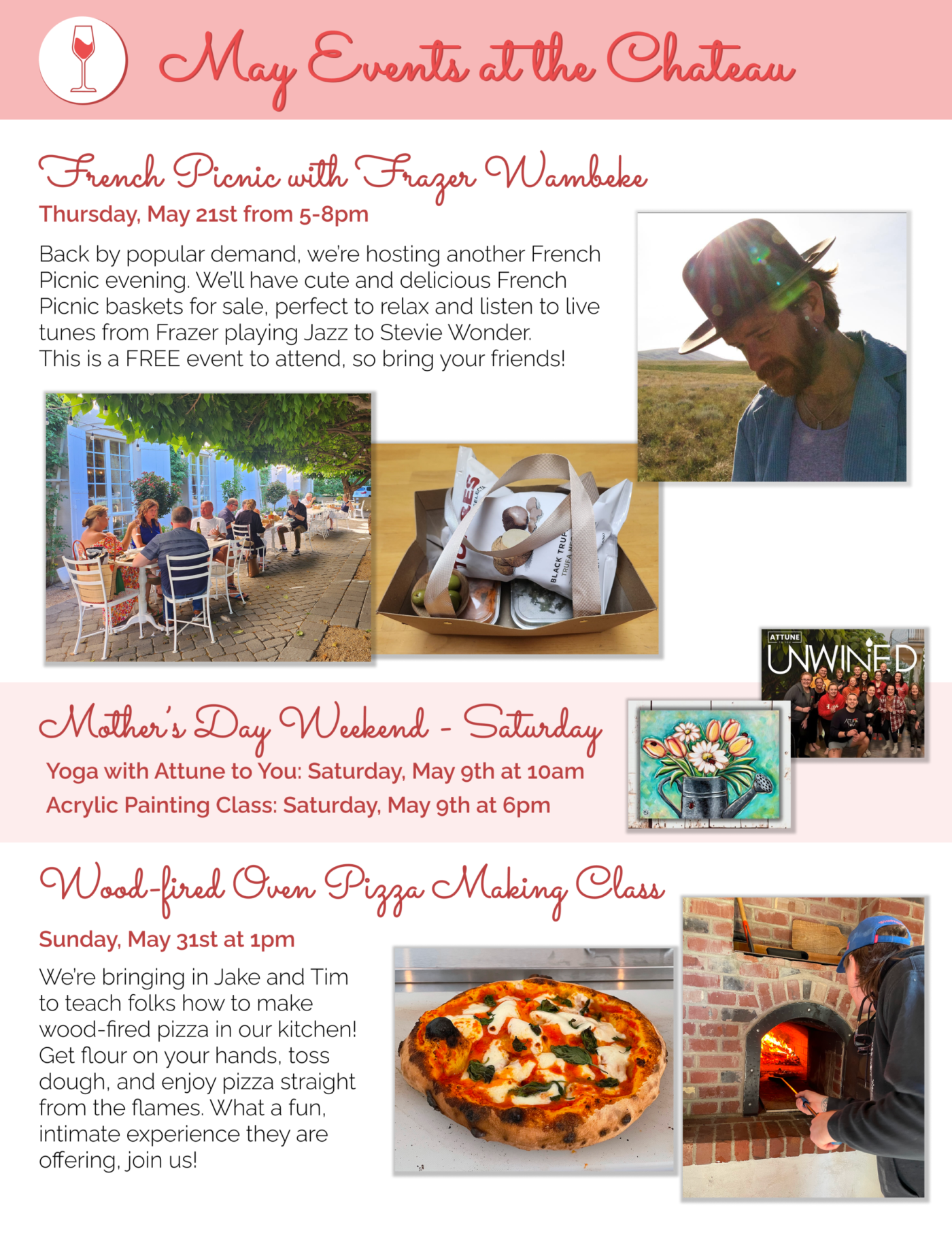 2 Wine Bar Patio Events