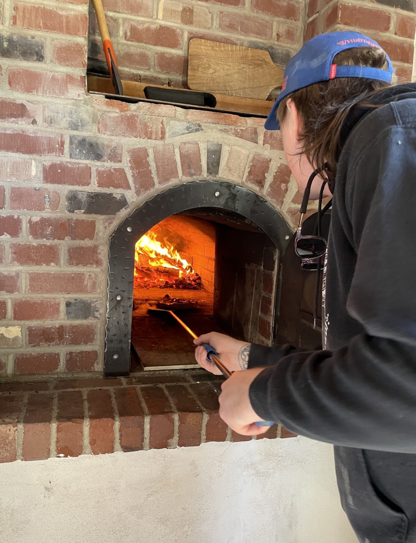 Tim pizza oven