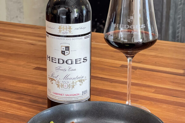 Miso Glazed Eggplant with Lemon, Celery Salad, Thai Basil, and Spiced Peanuts